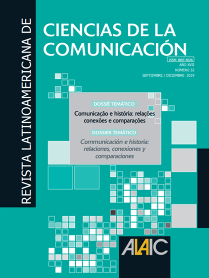 					Visualizar v. 18 n. 32 (2019): Comunicação e história: relações conexões e comparações
				