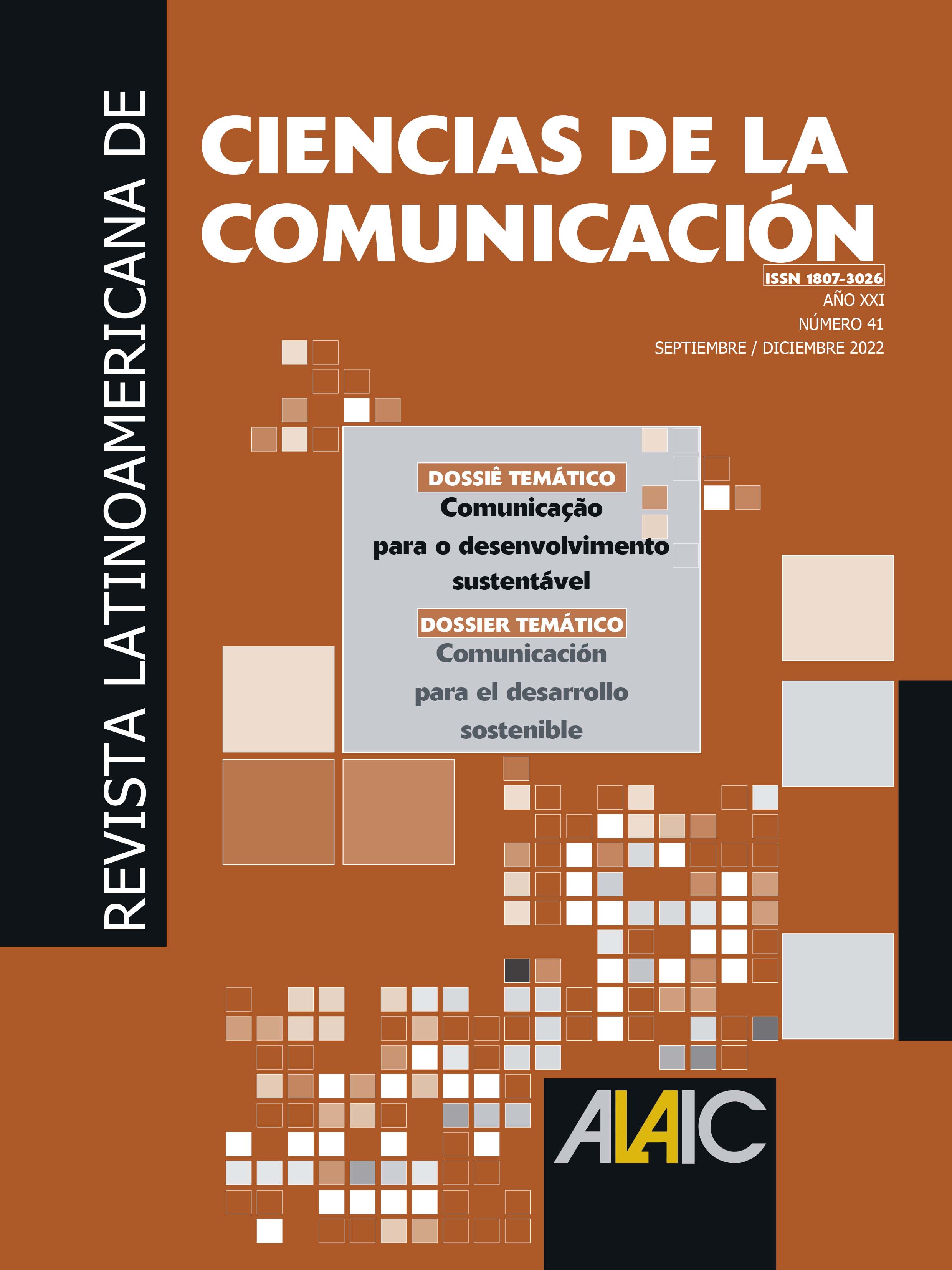 					Visualizar v. 21 n. 41 (2022): Comunicação para o desenvolvimento sustentável
				